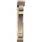 Ekena Millwork Olympic Slat Rough Sawn Bracket w/ Offset Brace, Douglas Fir, 6"W x 38"D x 38"H BKT0604X38X38OLY06RDF - alternate 2